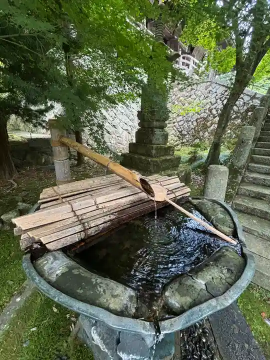 播州清水寺の手水舎