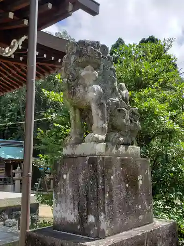 松陰神社の狛犬