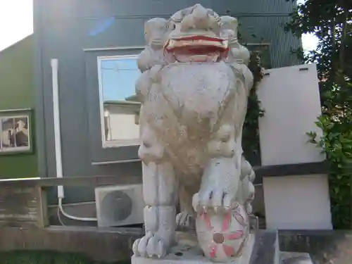 天照神社の狛犬