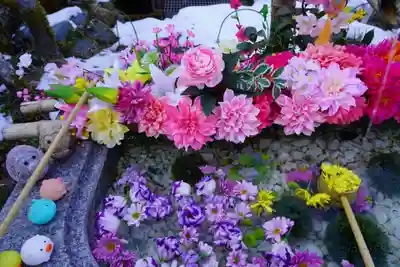 陽林寺の手水舎