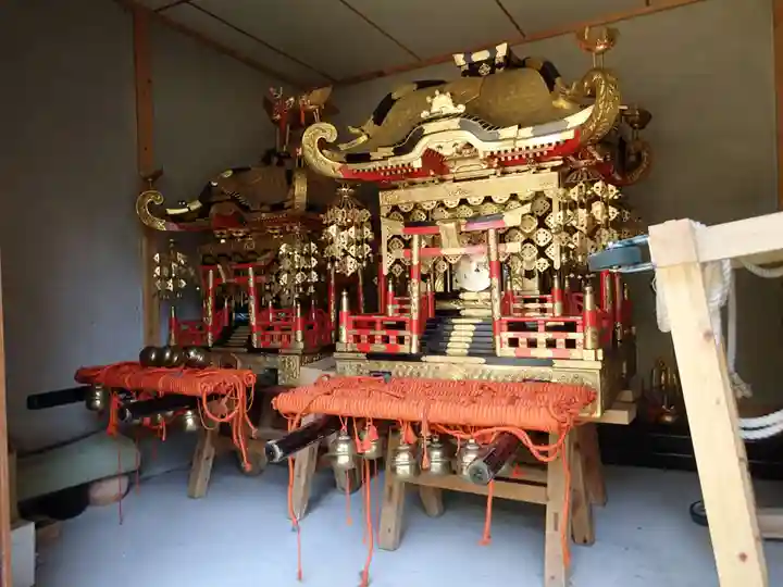 倭文神社のお祭り