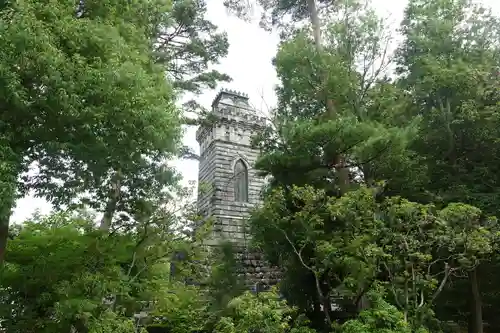 宮城縣護國神社の塔