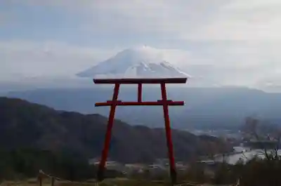 河口浅間神社の鳥居