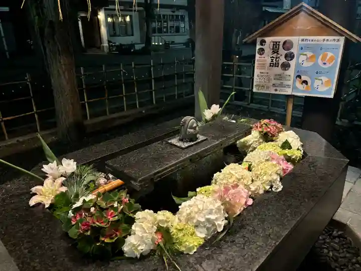 新琴似神社の手水舎