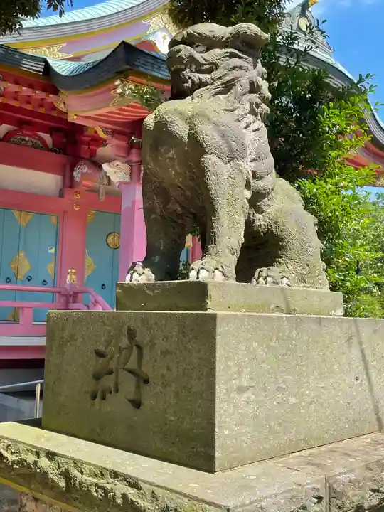 蘇羽鷹神社の狛犬