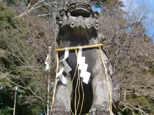 水戸八幡宮の狛犬