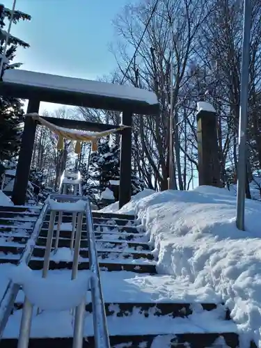 上野幌神社の鳥居