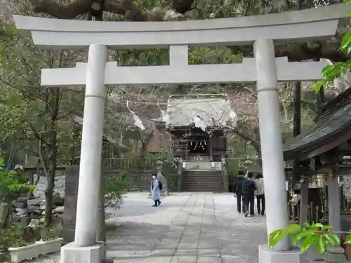 御霊神社の鳥居