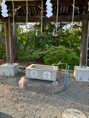 丸瀬布神社の手水