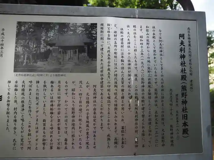 志茂熊野神社の歴史