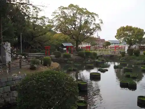 香椎宮の庭園