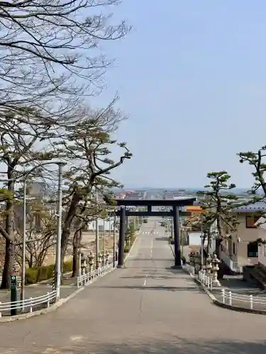 函館八幡宮の景色