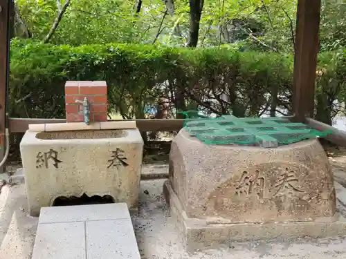 八代大歳神社の手水舎