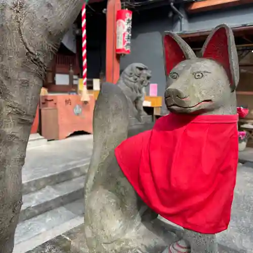 陽運寺の狛犬