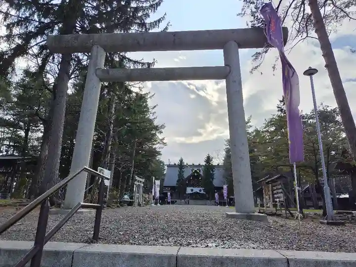 上川神社の鳥居