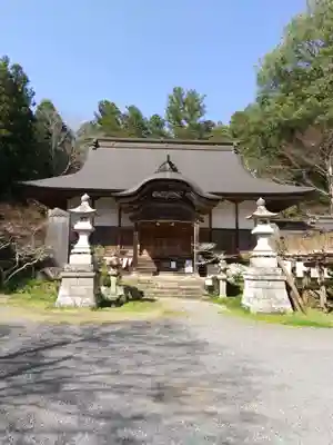 乾徳寺の本殿・本堂