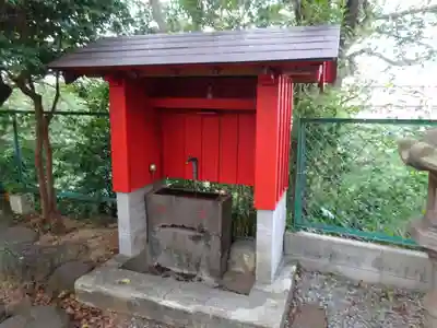 常盤稲荷大明神の手水舎