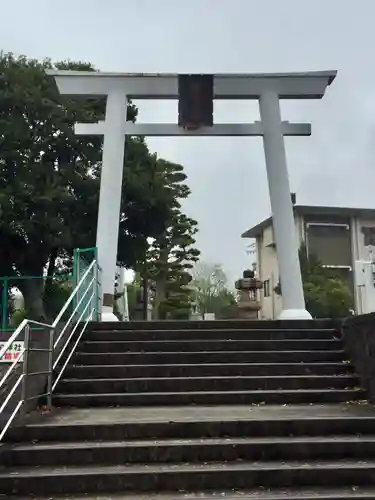 比佐豆知神社の鳥居