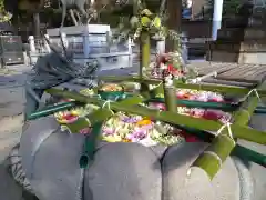 田村神社の手水