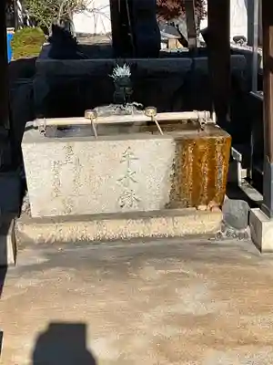 宗安寺の手水舎