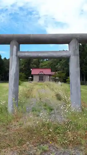 聚富神社の鳥居