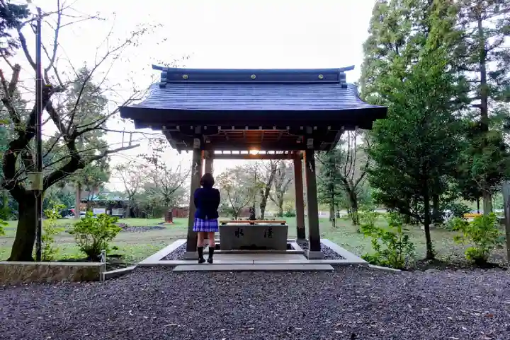 広見神社の手水舎