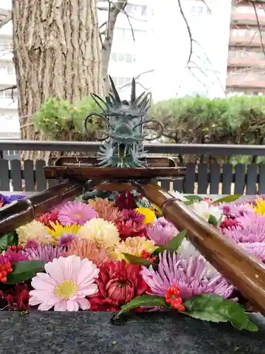 熊野神社の手水舎