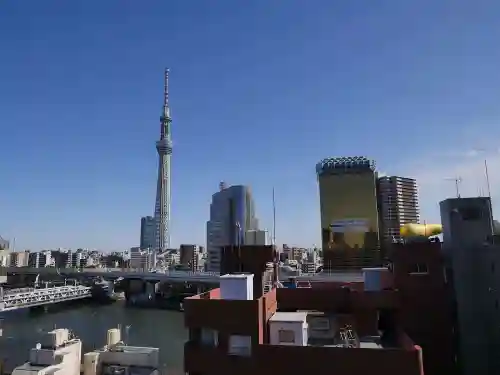 出世稲荷神社の景色