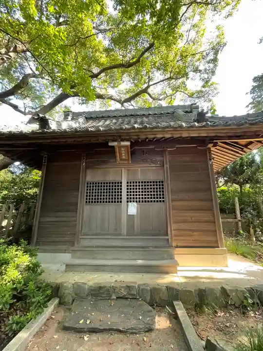 御鍬神社の本殿・本堂
