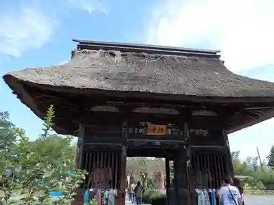 永福寺　童子堂の山門・神門