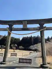 人穴浅間神社の鳥居