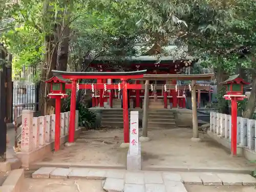 御田八幡神社の末社