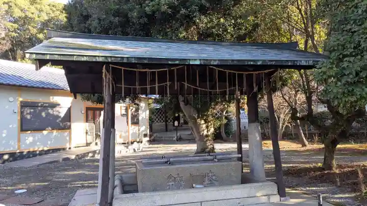 京都乃木神社の手水舎