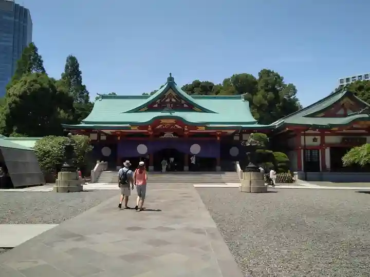 日枝神社の本殿・本堂