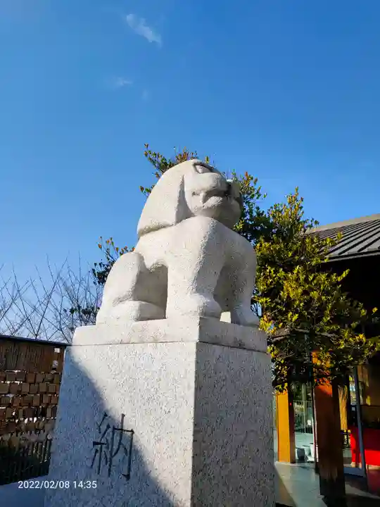 赤城神社の狛犬