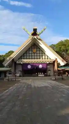 千葉縣護國神社の本殿・本堂
