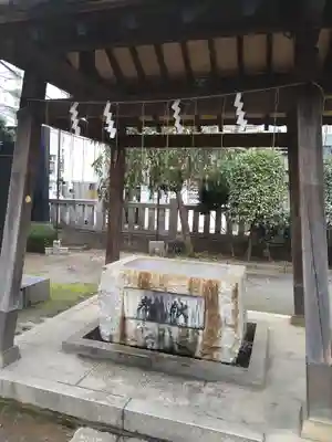 柏神社の手水舎