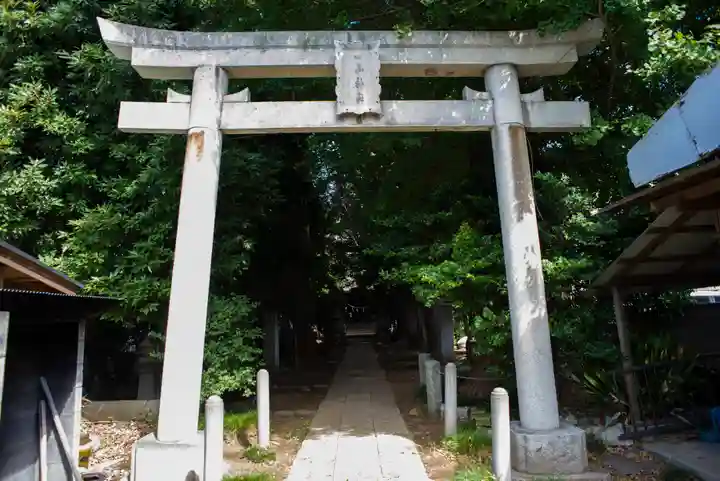 一山神社の鳥居