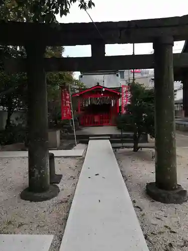 久留米宗社　日吉神社の鳥居