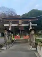 高尾山麓氷川神社の鳥居