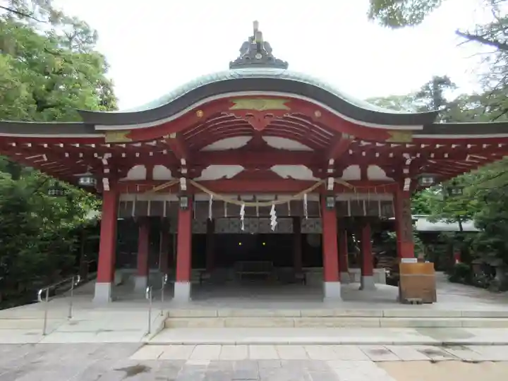 越ヶ谷久伊豆神社の本殿・本堂