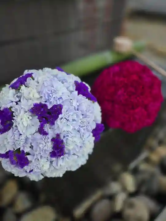 上尾御嶽神社の手水舎