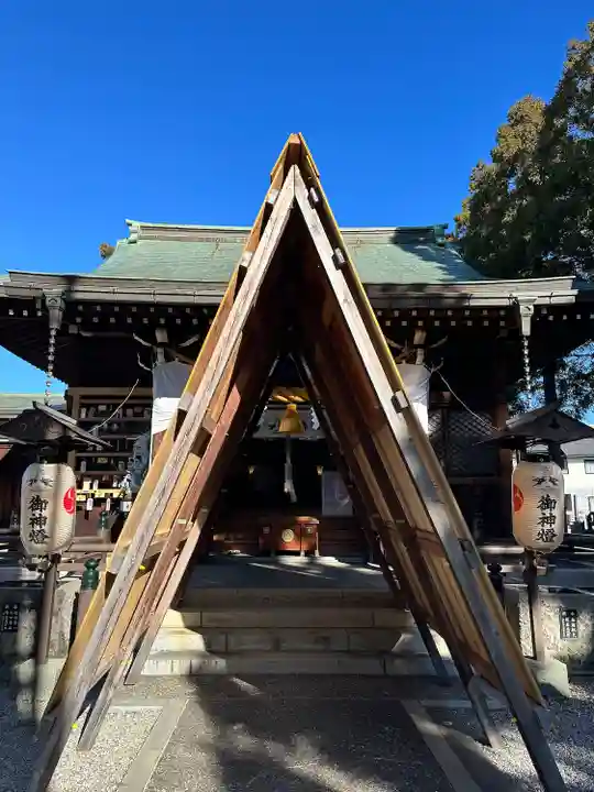 奥田神社の本殿・本堂