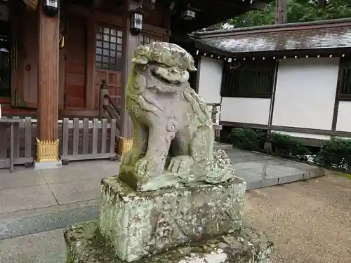 相模国総社六所神社の狛犬