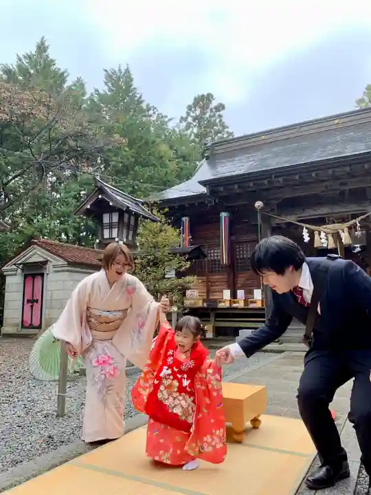 滑川神社 - 仕事と子どもの守り神(福島県)