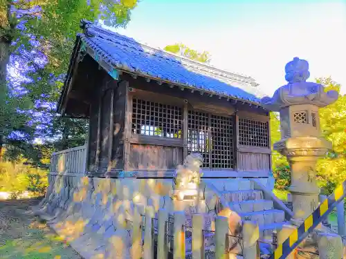 神明社（山崎川原）の本殿・本堂