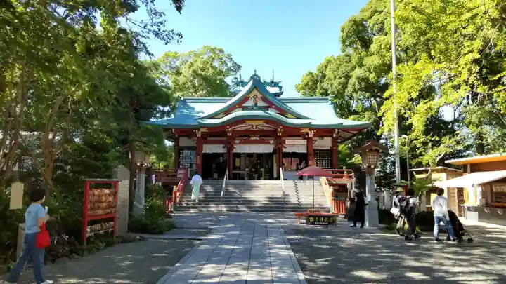 多摩川浅間神社の本殿・本堂