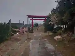 白山神社の鳥居