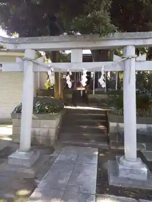 女塚神社の鳥居