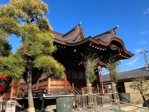 安方神社の本殿・本堂